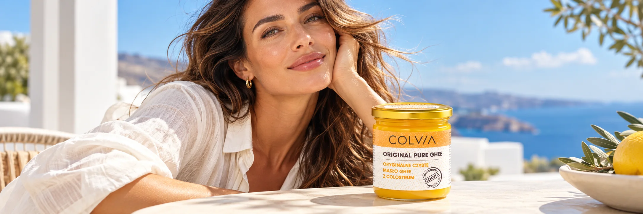 COLVIA Ghee с коластра — кожа и коса