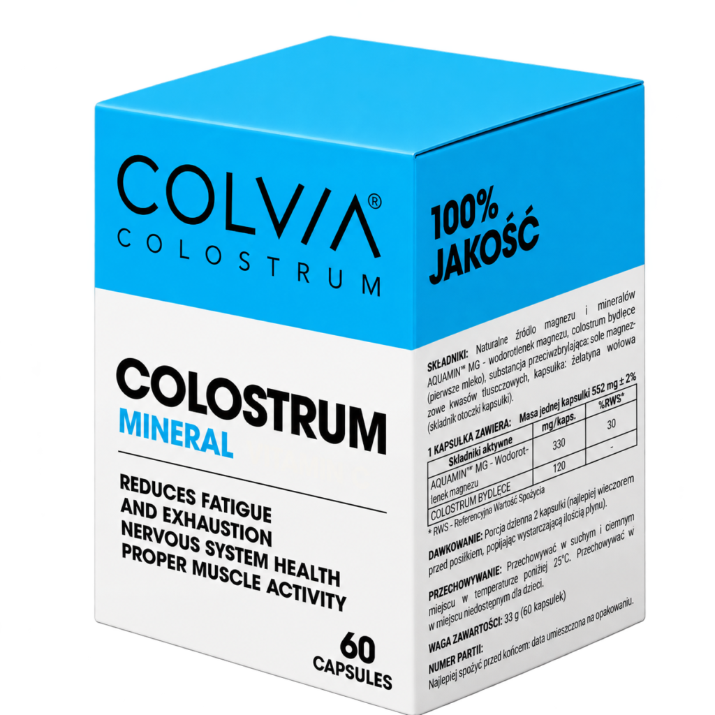 COLVIA Colostrum Mineral – 60 капсули